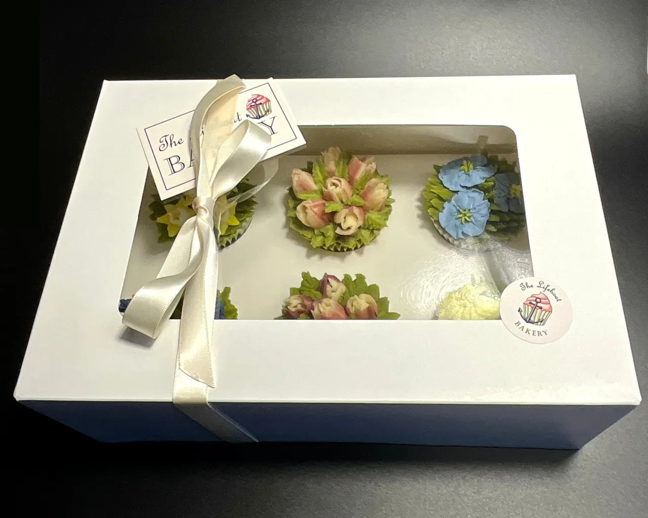 Box of cupcakes