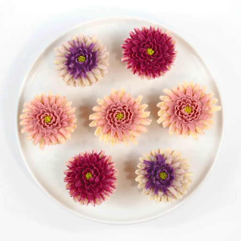 Plate of cupcakes