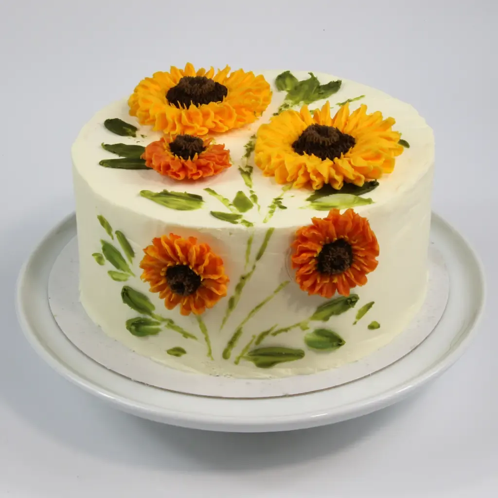 `Sunflower cake